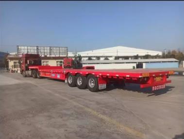 13.75低平板半掛車(chē)